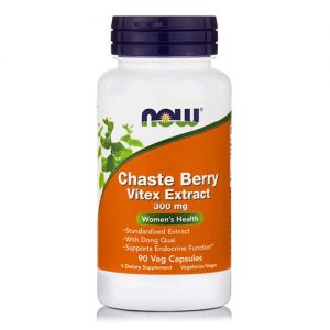 CHASTE BERRY/VITEX EXTRACT 300 mg - 90 Vcaps NOW