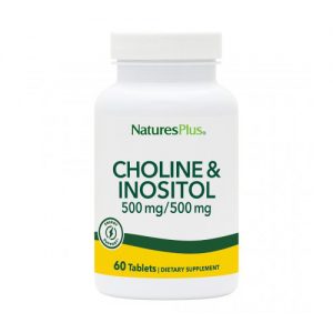 CHOLINE & INOSITOL 500 MG TABLETS 60 NATURE'S PLUS