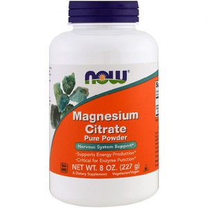 MAGNESIUM CITRATE POWDER 227GR NOW