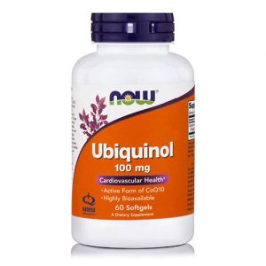 UBIQUINOL 100 mg - 60 Softgels NOW