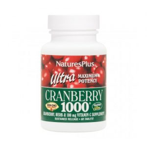 ULTRA CRANBERRY 1000 MG TABLETS 60 NATURE'S PLUS