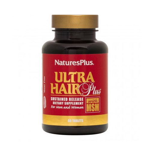 ULTRA HAIR PLUS S/R TABLETS 60 NATURE'S PLUS