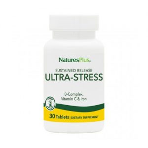 ULTRA STRESS W/IRON S/R TABLETS 30 NATURE'S PLUS