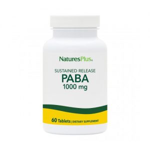 PABA 1000 MG S/R TABLETS 60 NATURE'S PLUS