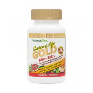 SOURCE OF LIFE GOLD MINI 180 TABS NATURE'S PLUS